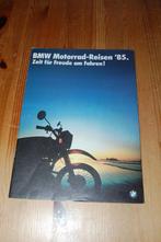BMW motorreizen 1985, Motoren, Handleidingen en Instructieboekjes, BMW
