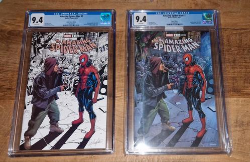 THE AMAZING SPIDER-MAN (2022) #1 EMINEM VARIANT Comics 9.4, Boeken, Strips | Comics, Nieuw, Meerdere comics, Amerika, Ophalen of Verzenden