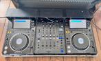 Pioneer cdj 3000 + djm900 nxs2 in flightcase, Ophalen of Verzenden, Zo goed als nieuw, Pioneer