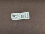 Retro dressoir Stockholm Ikea tv meubel hout fineer walnoot, Gebruikt, ., 150 tot 200 cm, Met klep(pen)