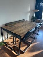 Eetkamerset met bankje, Ophalen, Zo goed als nieuw, Minder dan 4 stoelen