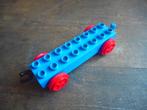 Lego Duplo Train Base 2x8 with Red Wheels (zie foto's) 2, Ophalen of Verzenden, Gebruikt, Losse stenen, Duplo