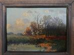 Klein schilderijtje (naar) Arie Zwart - Larense school, Antiek en Kunst, Ophalen of Verzenden