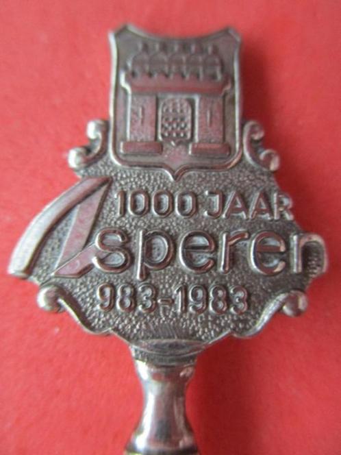 (F9665)  1000 jaar Speren, Verzamelen, Porselein, Kristal en Bestek, Gebruikt, Bestek, Ophalen of Verzenden