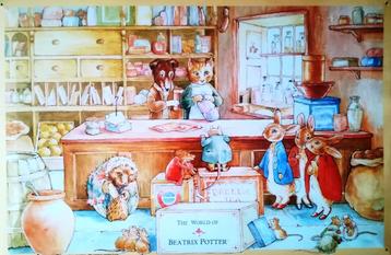 Emaillen bord Beatrix Potter | EUR 29,95 beschikbaar voor biedingen