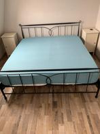 Mooie Tweepersoons Bedframe - Zwart Metaal, Huis en Inrichting, Slaapkamer | Bedden, Verstelbaar, Zwart, Tweepersoons, Ophalen of Verzenden