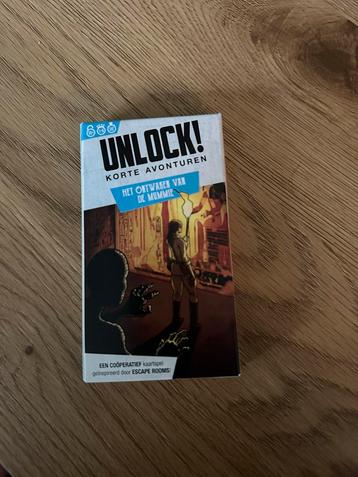 Unlock korte avonturen - het ontwaken van de mummie  beschikbaar voor biedingen