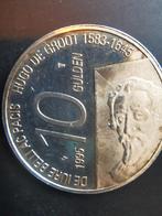 Zilveren 10 Gulden 1995 - Hugo de Groot, Postzegels en Munten, Munten | Nederland, Koningin Beatrix, Zilver, Ophalen of Verzenden