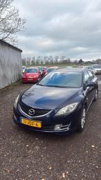 Mazda 6 1.8 Sportbreak 2009 Blauw, Auto's, Voorwielaandrijving, 65 €/maand, 4 cilinders, Blauw