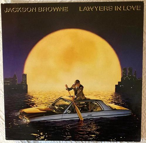 Lp Jackson Browne - Lawyers in love, Cd's en Dvd's, Vinyl | Pop, Gebruikt, 1960 tot 1980, Ophalen of Verzenden