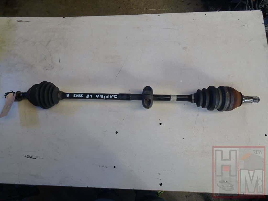 Opel Zafira A aandrijfas 1.8 16V 1999 - 2005 Rechts, Ophalen of Verzenden, Gebruikt