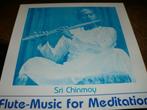 Sri Chinmoy ‎– Flute-Music For Meditation LP + Booklet 1983, Ophalen of Verzenden, Zo goed als nieuw, 12 inch