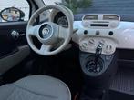 Fiat 500 1.2 Lounge Automaat Airco Lm velgen! Inruil mogelij, Auto's, Euro 5, Stof, Gebruikt, 1242 cc