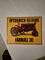 emaille bord farmall mc cormick deering, Verzamelen, Merken en Reclamevoorwerpen, Ophalen of Verzenden, Gebruikt, Reclamebord