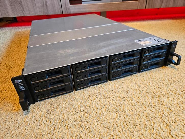 Synology RS2416RP+ NAS –12 Bay | 6x4TB WD RED | 6GB RAM, Computers en Software, NAS, Gebruikt, Ophalen of Verzenden
