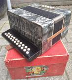 Harmonica, Muziek en Instrumenten, Accordeons, Gebruikt, Overige formaten, Knopaccordeon, Ophalen