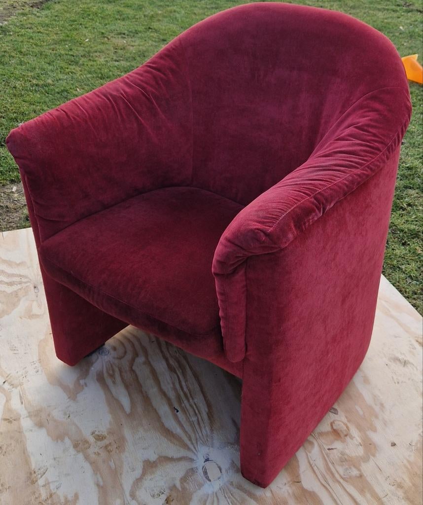 fauteuil stoel, Huis en Inrichting, Fauteuils, Ophalen, Stoel, 75 tot 100 cm, Zo goed als nieuw