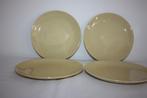 Johnson Bros / Brothers Golden Cloud 4 ronde bordjes, Antiek en Kunst, Antiek | Servies los, Ophalen of Verzenden