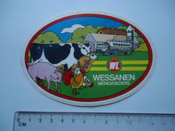 sticker oud Wessanen mengvoeders boer boerderij landbouw vee beschikbaar voor biedingen