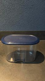 Tupperware beschuitbus blauw, Huis en Inrichting, Keuken | Tupperware, Ophalen of Verzenden, Gebruikt, Blauw, Bak of Kom