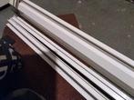 Wit screen verduisterd handbediening 140 breedte 120 hoogte, Ophalen of Verzenden, Gebruikt