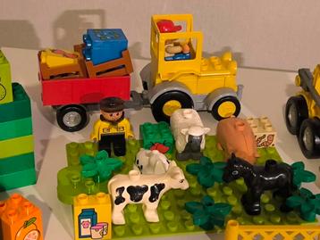 Duplo Boerderij met Tractor & Graafmachine beschikbaar voor biedingen