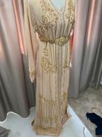 Takchita jurk, Overige typen, Beige, Maat 42/44 (L), Ophalen of Verzenden