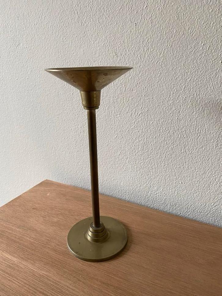 Koperen Kandelaar - Sfeervolle Verlichting, Huis en Inrichting, Woonaccessoires | Kandelaars en Kaarsen, Gebruikt, Kandelaar, 25 tot 50 cm