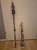 Dayak Mandau Zwaard en Speer uit Borneo, Antiek en Kunst, Kunst | Niet-Westerse kunst, Ophalen of Verzenden