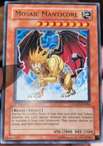 Yu-Gi-Oh! Mosaic Manticore CSOC 1st Edition !, Verzenden, Gebruikt, Losse kaart