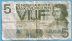 (KC29) Nederland 5 gulden, Verzenden, 5 gulden, Los biljet