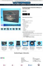 Rockford Fosgate Punch XLC RFP2410 10 inch subwoofer, Auto diversen, Autospeakers, Gebruikt, Audio-design, Am Breilingsweg 3, 76709 Kronau, Duitsland