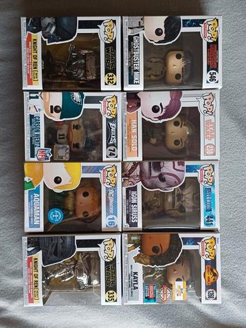 Funko Pop! Collectie - 8 Stuks - Nieuw in Doos beschikbaar voor biedingen