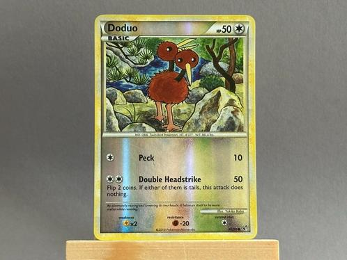 Doduo 45/90 Reverse Holo, Hobby en Vrije tijd, Verzamelkaartspellen | Pokémon, Zo goed als nieuw, Losse kaart, Foil, Verzenden