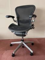 Herman miller Aeron B chroom, Ophalen of Verzenden, Zo goed als nieuw, Zwart