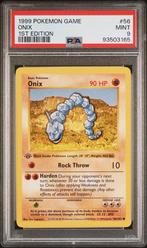 Pokemon Onix 1st Edition PSA 9, Ophalen of Verzenden, Zo goed als nieuw, Losse kaart