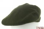Vintage flatcap Platte pet groen wolmix 59 als nieuw, Kleding | Heren, Hoeden en Petten, Ophalen of Verzenden, Zo goed als nieuw