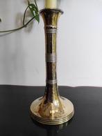 Verzilverde kandelaar India, 25 tot 50 cm, Ophalen of Verzenden, Zo goed als nieuw, Kandelaar