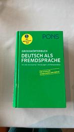 PONS grosswörterbuch woordenboek duits, Ophalen of Verzenden, Zo goed als nieuw, Overige uitgevers, Duits