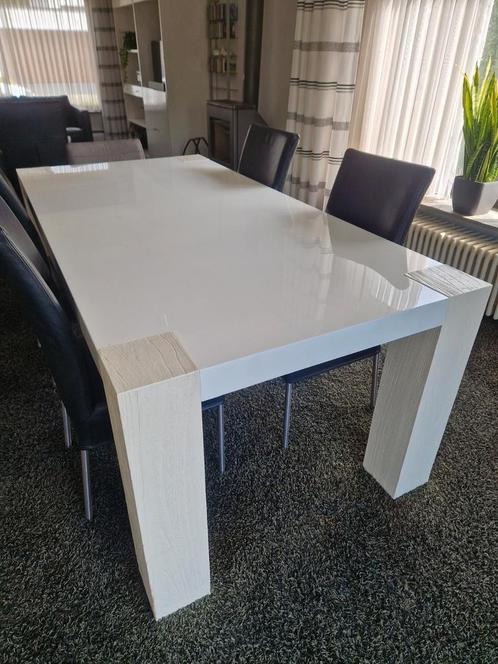 Eettafel, dressoir en 2 salontafels, Huis en Inrichting, Complete eetkamers, Gebruikt, Ophalen
