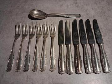 Haliso Solingen 90 verzilverd bestek beschikbaar voor biedingen