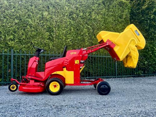 Gianni Ferrari frontmaaier, 18pk, 98cm, opvang, automaat!, Tuin en Terras, Zitmaaiers, Gebruikt, 90 tot 120 cm, Elektrische starter