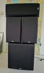 B&W set., Audio, Tv en Foto, Luidsprekers, Zo goed als nieuw, 120 watt of meer, Front, Rear of Stereo speakers, Ophalen