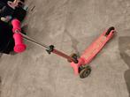 Microstep Mini roze met led in wieltjes, Fietsen en Brommers, Steps, Ophalen, Zo goed als nieuw, Gewone step