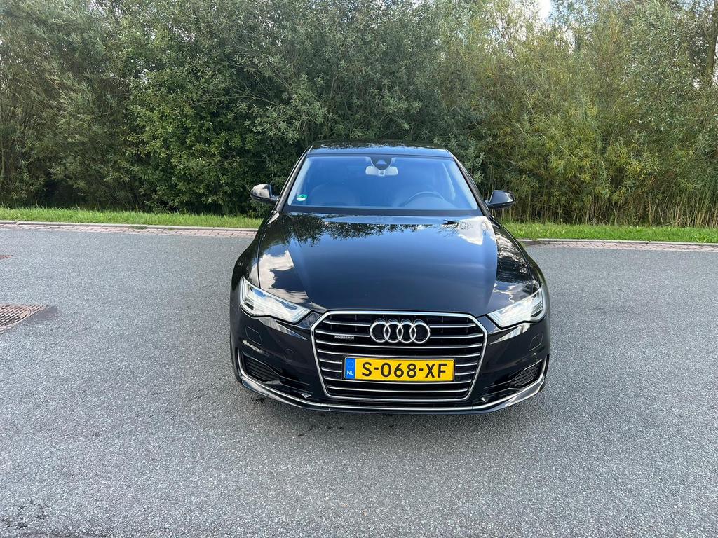 Audi A6 3.0 V6 TDI Quattro, Auto's, Audi, Automaat, Zwart, Zwart, Leder