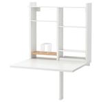 ikea norberg wandkast kast met klaptafel, Huis en Inrichting, Bureaus, Ophalen, Zo goed als nieuw, Bureau