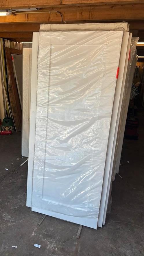 Opdek paneeldeur 78x201.5 cm linkshangend nr 974, Doe-het-zelf en Verbouw, Deuren en Horren, Nieuw, Binnendeur, 200 tot 215 cm