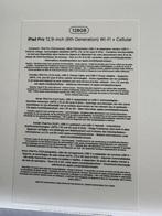 iPad Pro 12.9 inch 6 met accesoires ALS NIEUW, Computers en Software, Apple iPad, 12 inch, Ophalen of Verzenden, Zo goed als nieuw
