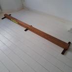 Stevige oefenbalk voor turnen, Sport en Fitness, Turnen, Ophalen, Bruin, Materiaal, Maat 36 t/m 42