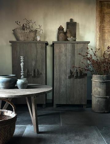 Halfhoge kast Driftwood  beschikbaar voor biedingen